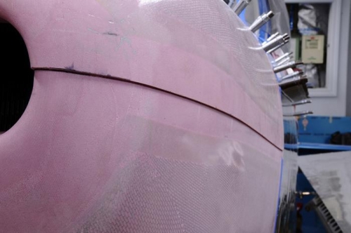 Lower Cowl Marked Using Upper Cowl