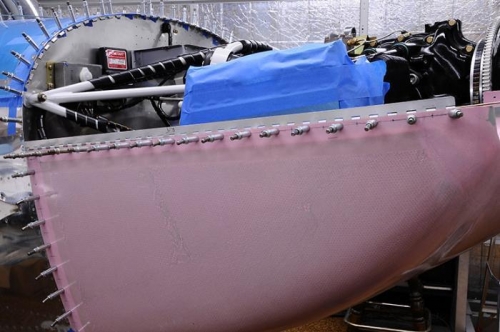 Lower Hinge Drilled - Right Side