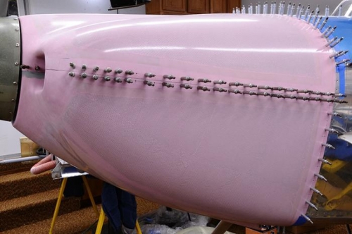 Upper Hinge Drilled - Left Side