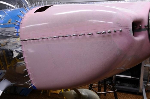 Upper Hinge Marked - Right Side