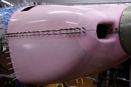 Upper Hinge Drilled - Right Side