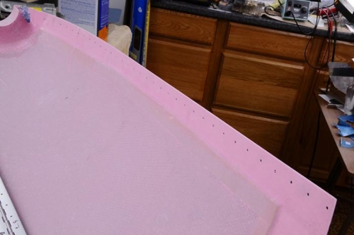 Upper Cowling Hinge Holes