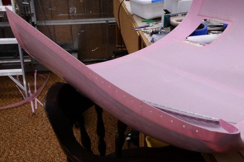 Upper Cowling Hinge Holes