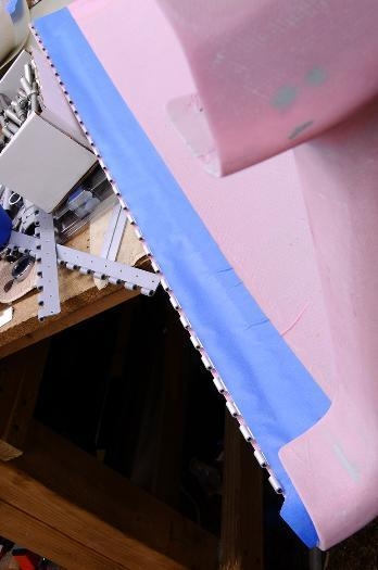 Upper Cowl Hinge With Top Coat Of Resing Added