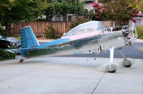 RV-8 Fuselage On The Drive Way