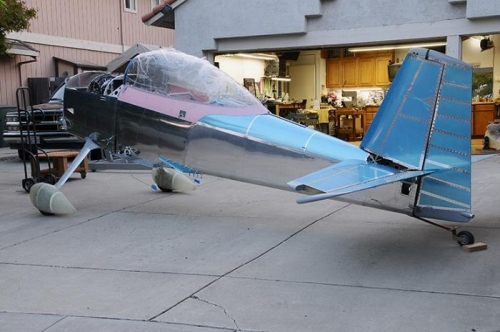 RV-8 Fuselage On The Drive Way