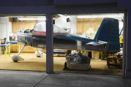 RV-8 Fuselage Tucked Back In The Shop