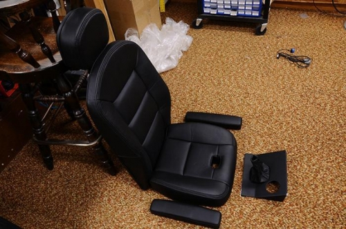 Leather Upholstery - Rear Seat