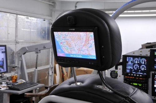 Leather Upholstery - Head Rest LCD/Cam - GPS Map