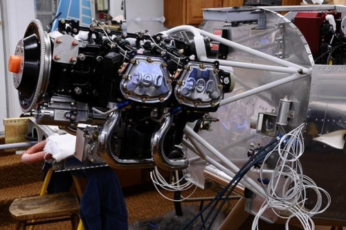 IO-390 Engine Mounting - Mounting Complete!