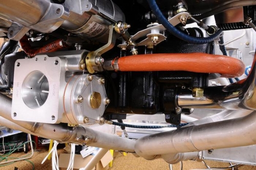 Fuel Line Connected To Throttle Body