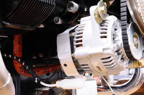 Main Output and Field Wires Connected