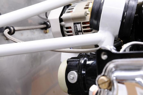 Oil Pressure Line From Engine To Transducer