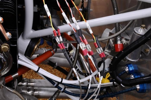 Left Side EIS-4000 Connections Terminated