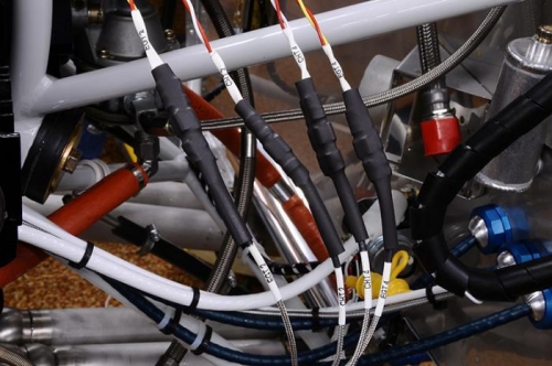 Left Side EGT/CHT Connections