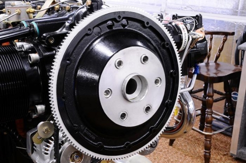 Lycoming IO-390 With Hollow Crankshaft