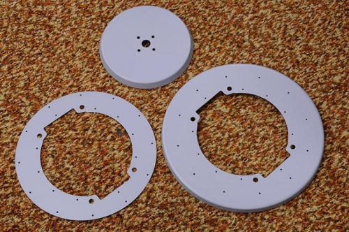 Spinner Backplate Parts Ready For Assembly