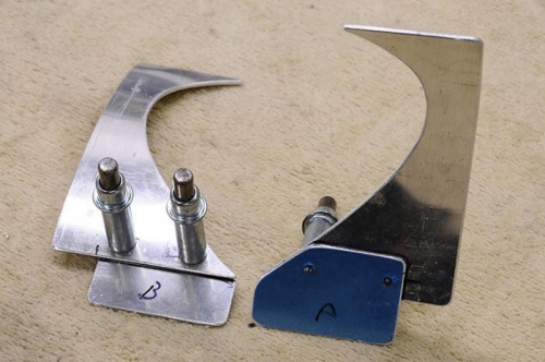 Mounting Flanges Fabbed & Added