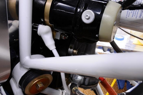 Engine Ground Connection To Accessory Case - Boot Added