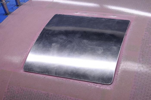 .063 Oil Door Contour Bent And Finish Filed