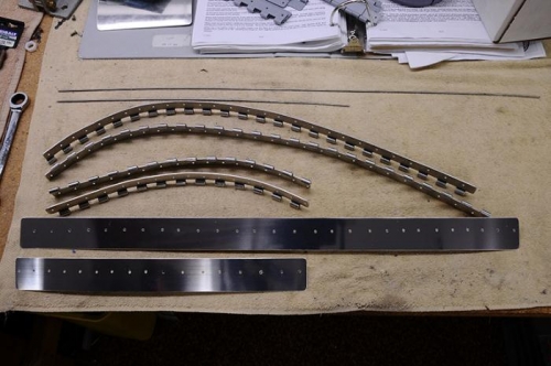 Hinges Contour Bent & Drilled