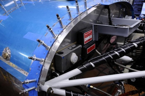 Hinge Drilled To Firewall