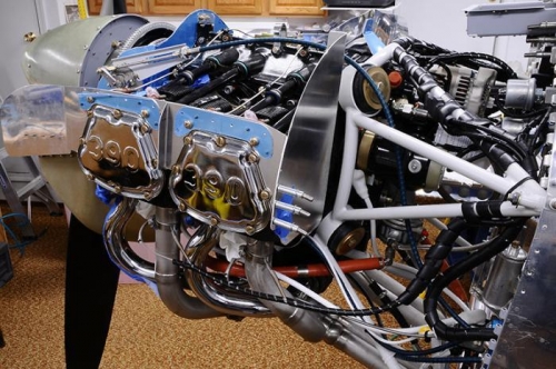 Prop Cable Up Thru Rear Baffle