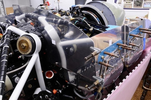 Right Rear Baffle Installed