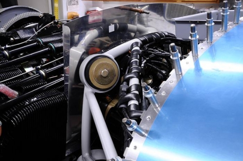 Left Rear Baffle Installed