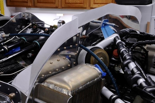 Engine Baffle Gaskets - Paper Patterns