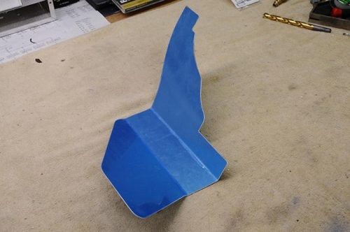 Front Baffle Cardboard Templates - Right Side