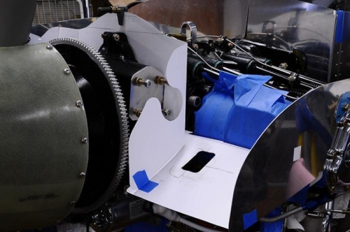 New Left Baffle Template