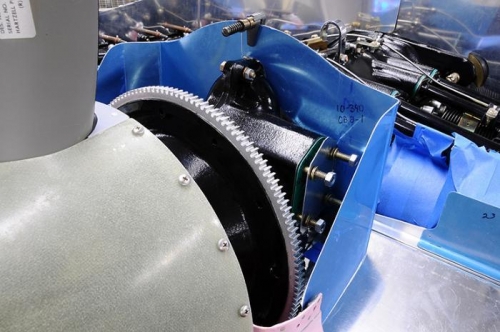 New Left Baffle Template - Installed