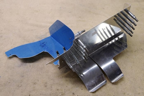 Front Left Baffle Assembly