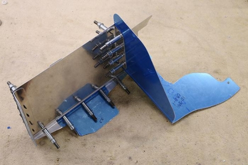 Front Left Baffle Assembly