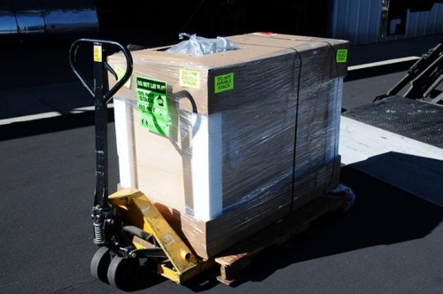 Sink As Packaged From Factory