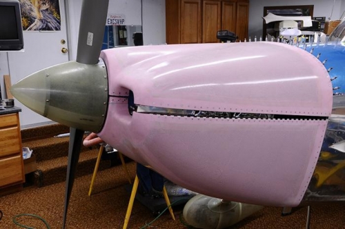 Initial Cowling Fit Over Baffles