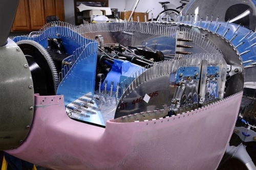 Paper Clip Contour After Pressing Top Cowling Down