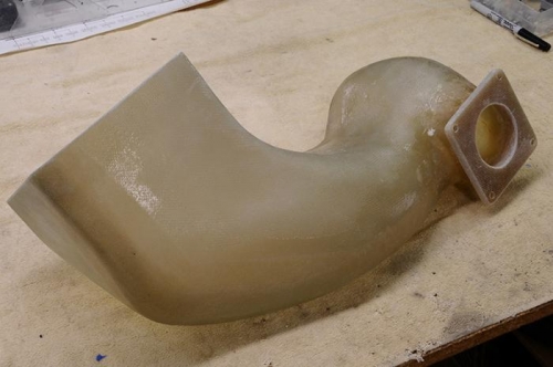 Snorkel Flange Cut To Match Throttle Body