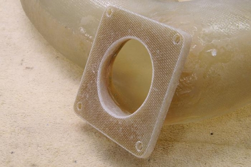 Snorkel Flage Drilled & Finished