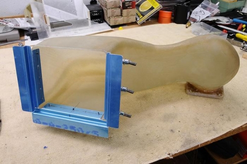 Mounting Flanges Added To Snorkel