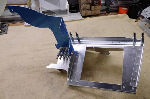 Left Floor Baffle Modifications Complete