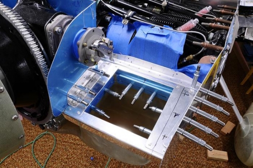 Left Floor Baffle Modifications Complete