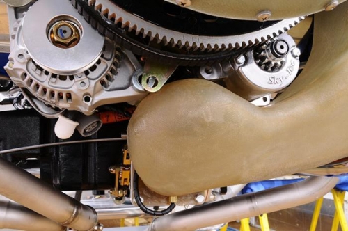 Alternator Mount Hits Snorkel