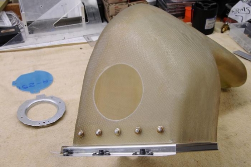 Alternate Air Door - Hole Cut In Snorkel