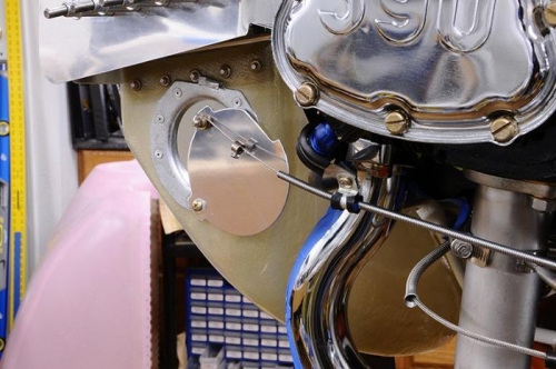 Alternate Air Door - Control Linkage - Half Open