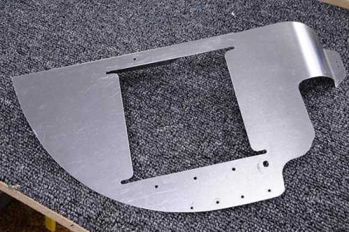 Stock Left Rear Baffle Cut