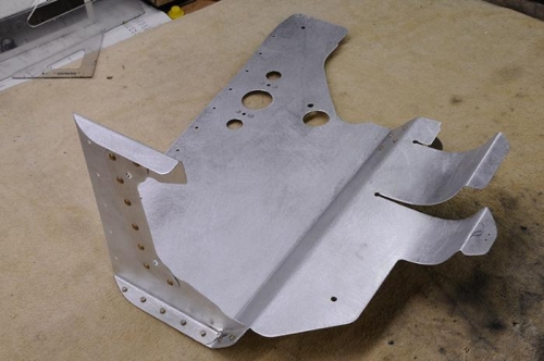 Right Rear Baffle Assembly