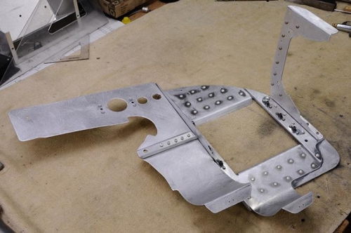 Left Rear Baffle Assembly