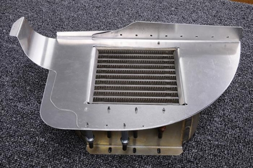 Baffle/Doubler/Oil Cooler Trial Fit